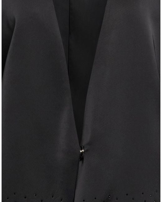 Jijil Black Blazer Polyester, Elastane