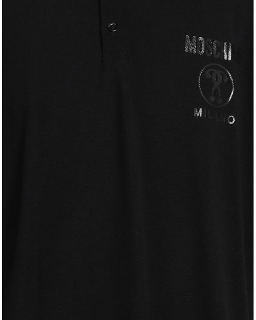 Moschino Poloshirt in Black für Herren