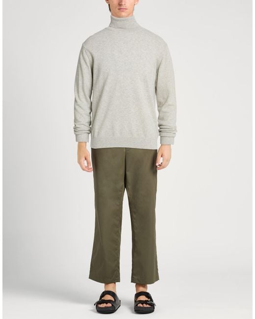 Bellwood Gray Light Turtleneck Wool for men