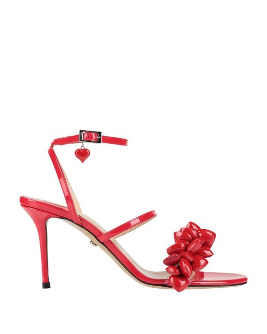 Mach & Mach Red Sandals