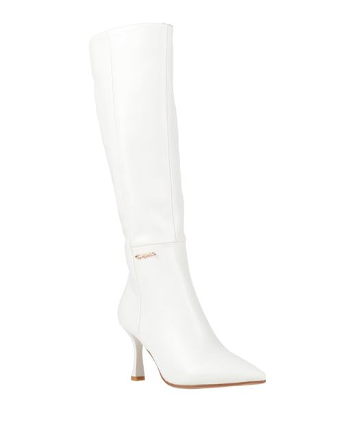 Gai Mattiolo White Boots