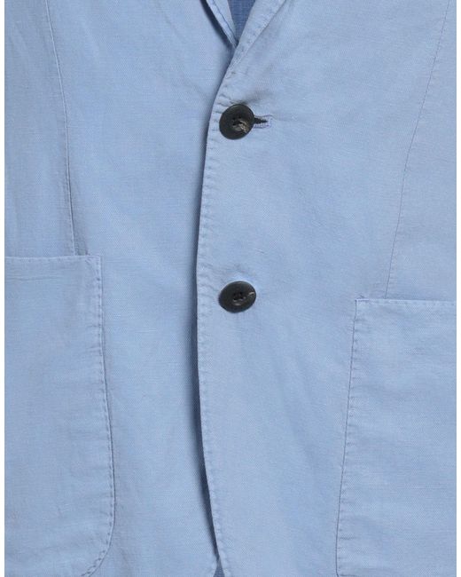 Caruso Blue Blazer for men