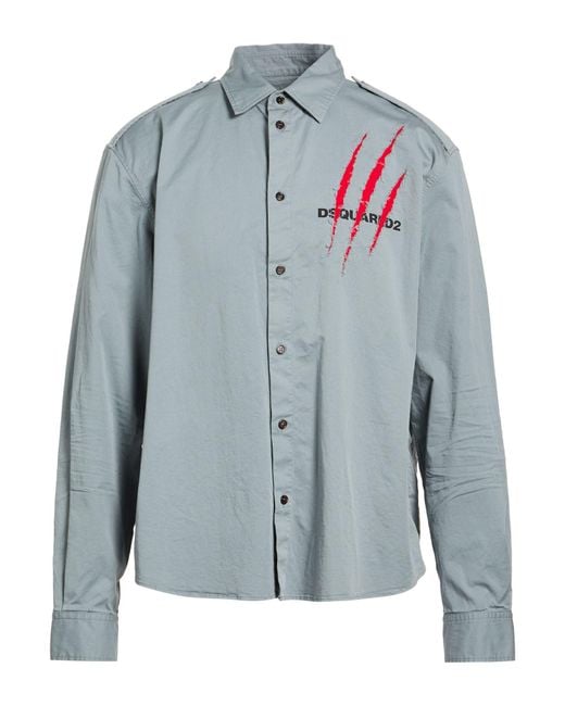 Camicia di DSquared² in Blue da Uomo