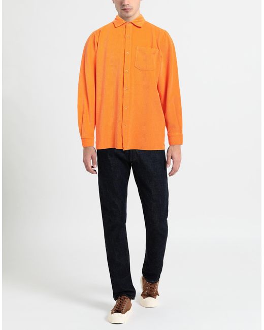 ERL Orange Shirt for men