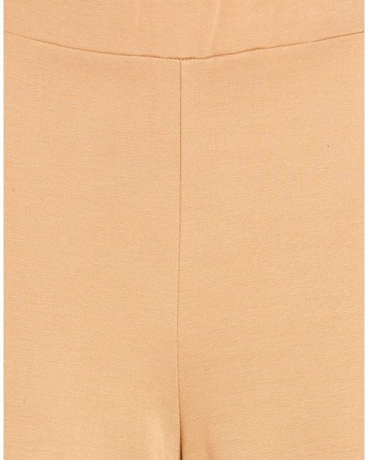 ViCOLO Natural Camel Pants Viscose, Polyamide, Elastane