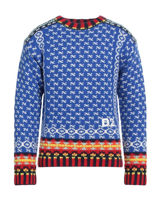 DSquared² Blue Jumper for men