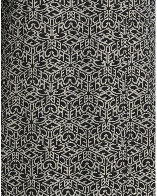 Iceberg Gray Midi Dress Cotton, Polyamide, Polyester, Elastane