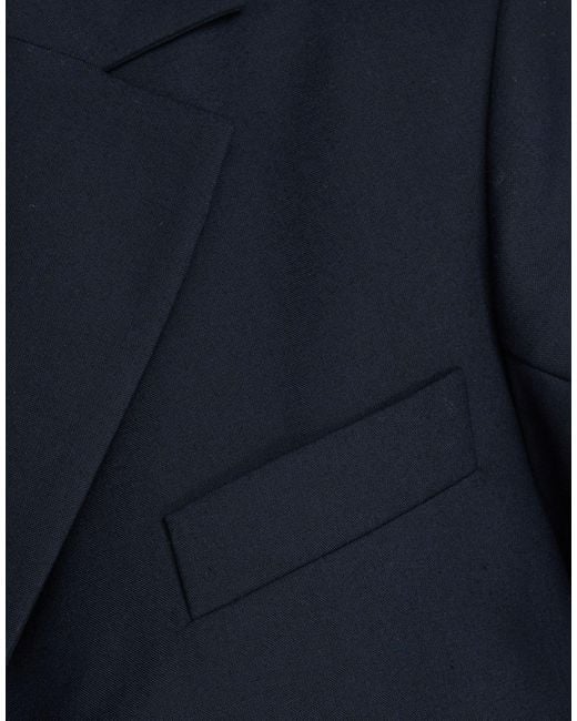 Vivetta Blue Blazer Polyester, Viscose