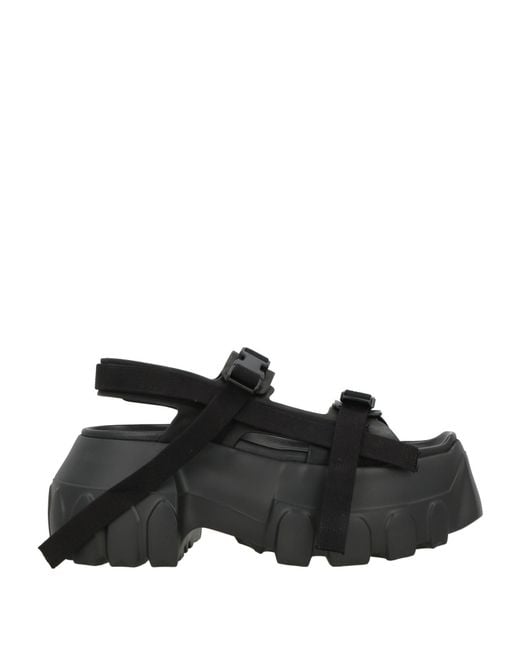 Rick Owens Black Sandals for men