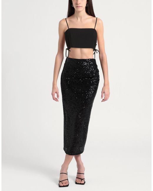 Isabelle Blanche Black Tops