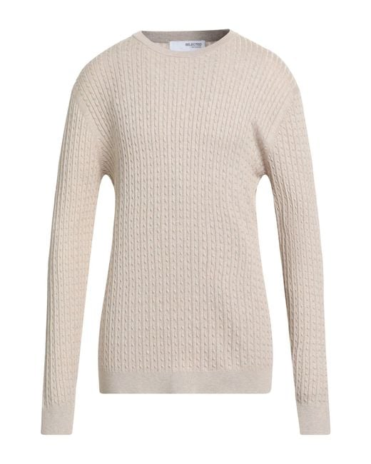 SELECTED Natural Sweater Cotton for men