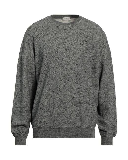 American Vintage Gray Sweatshirt for men