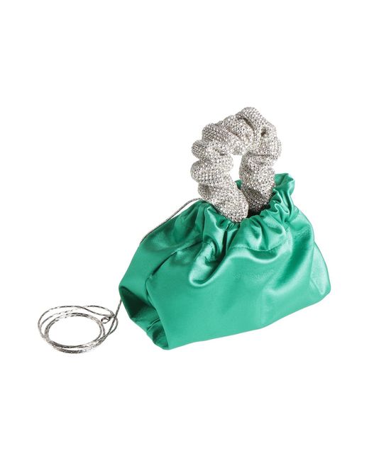 Twenty Four Haitch Green Handbag