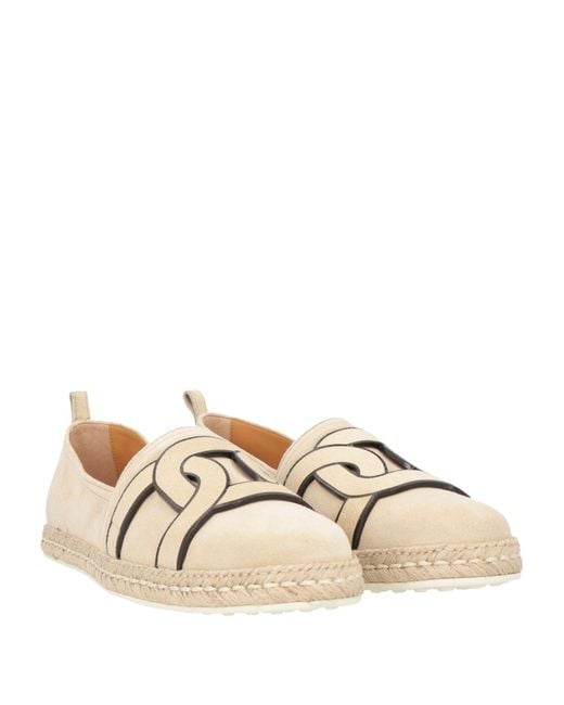Espadrillas Tod's de color Natural
