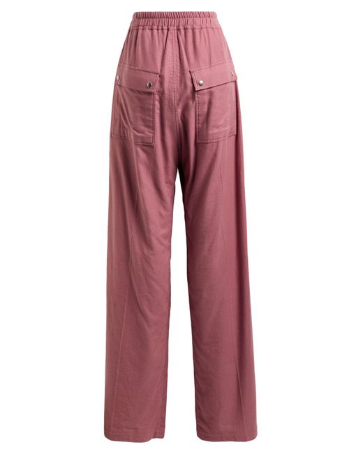 Rick Owens Red Trouser