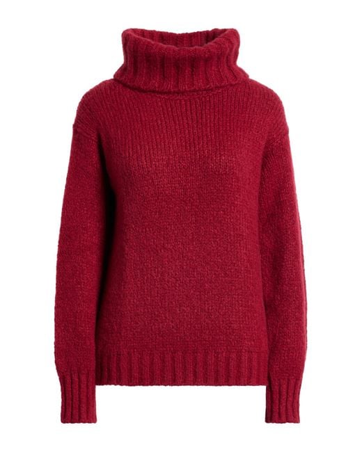 Moorer Red Turtleneck
