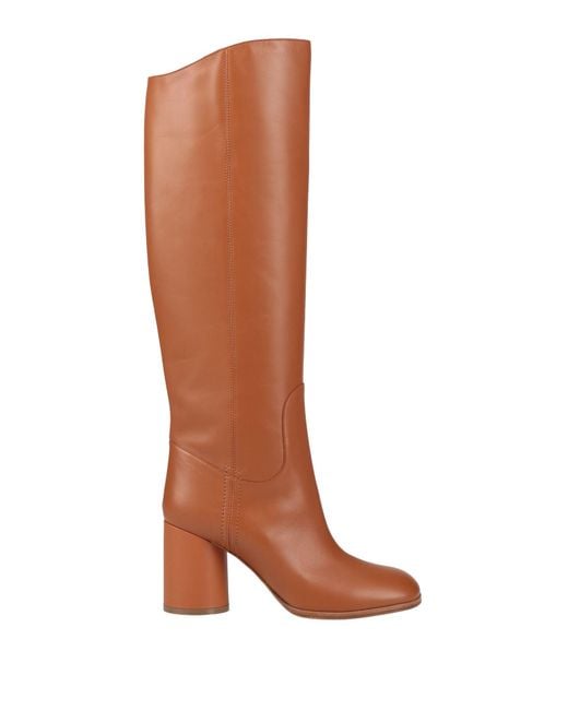 Casadei Brown Boot Leather