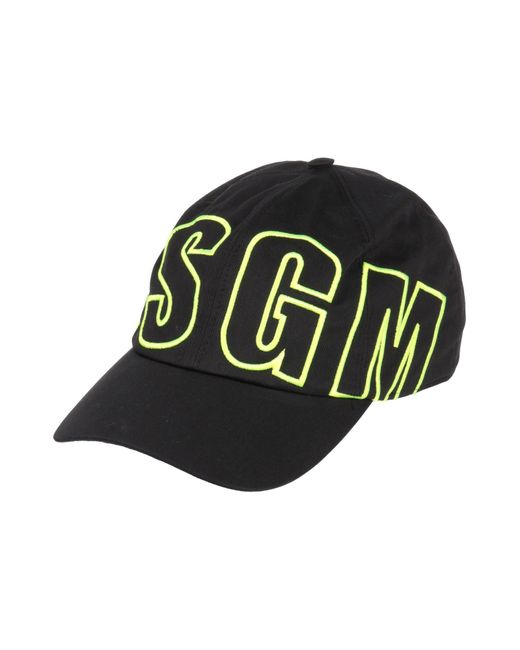 MSGM Black Hat for men