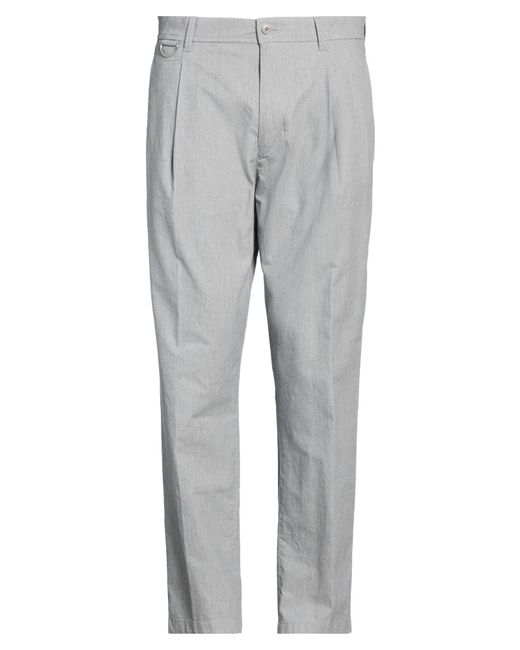Drykorn Gray Pants Cotton, Elastane for men