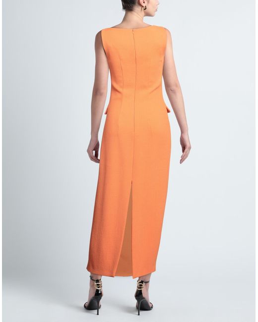 ROWEN ROSE Orange Maxi Dress