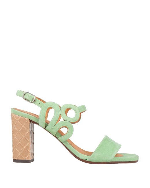 Chie Mihara Green Sandals Leather