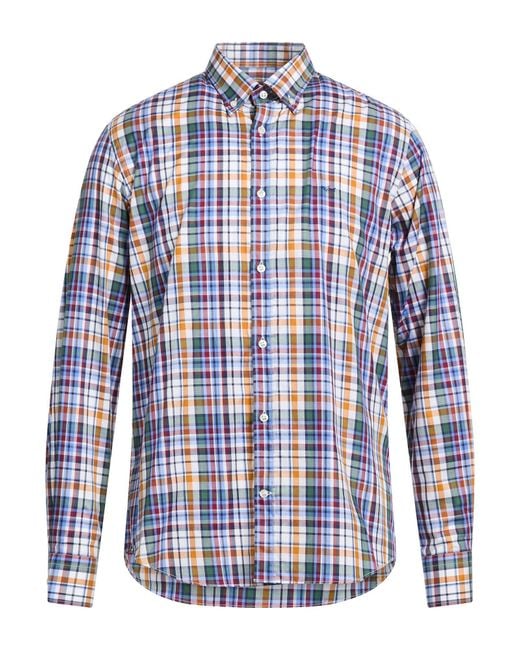 Paul & Shark Blue Shirt Cotton for men
