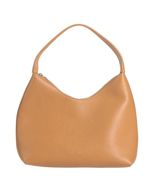 Mansur Gavriel Brown Tan Handbag Leather