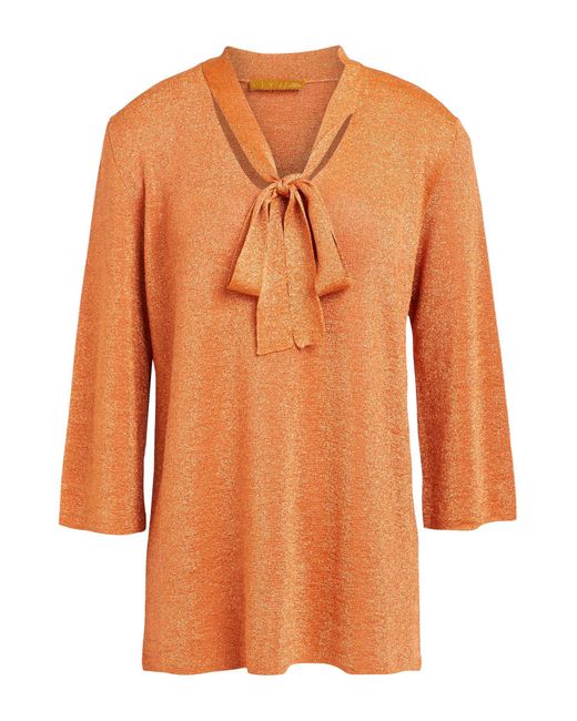 Pullover Siyu de color Orange