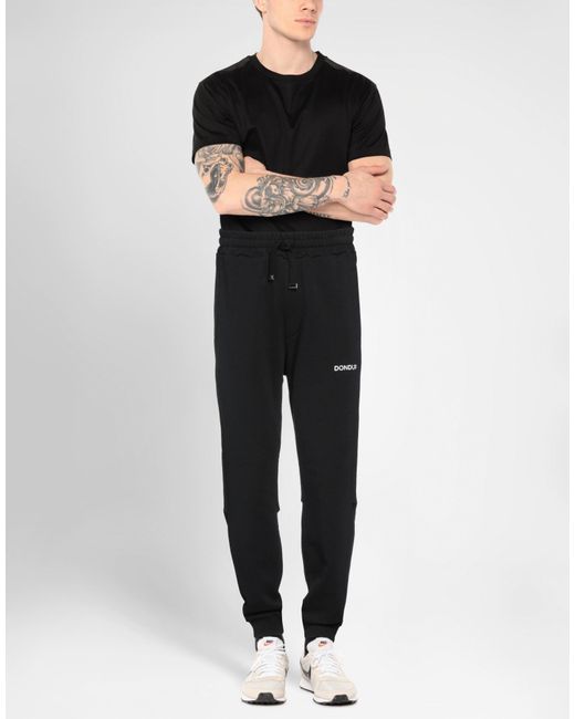 Dondup Black Pants for men