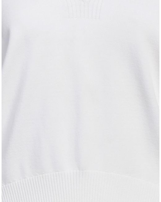 Vanisé White Sweater Viscose, Polyester