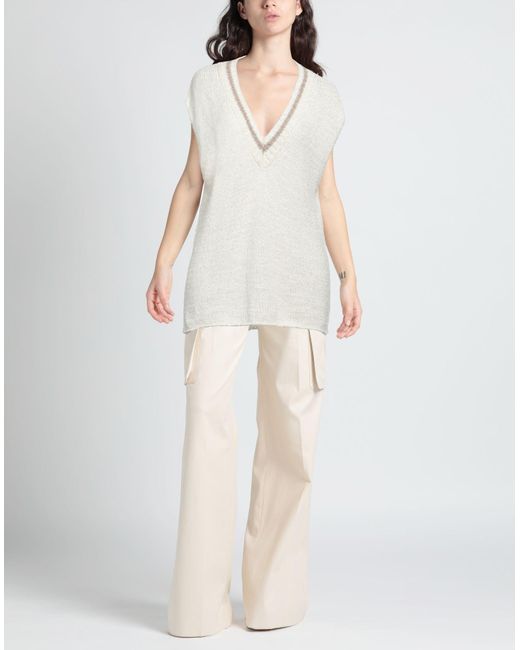 Pullover Purotatto de color White