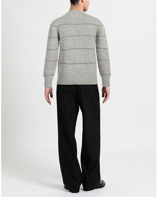 Bruno Manetti Gray Sweater for men