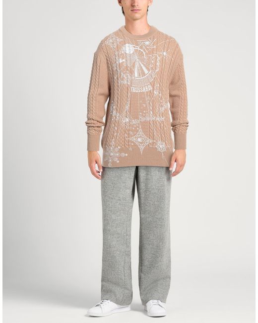 Pullover di Trussardi in White da Uomo