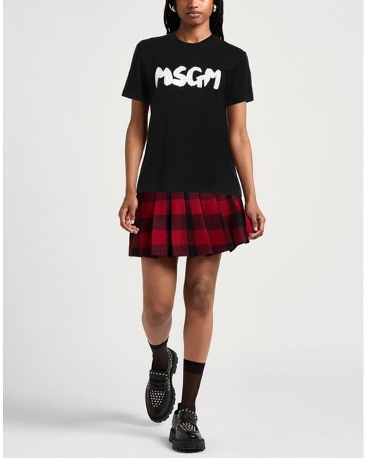 Camiseta MSGM de color Black