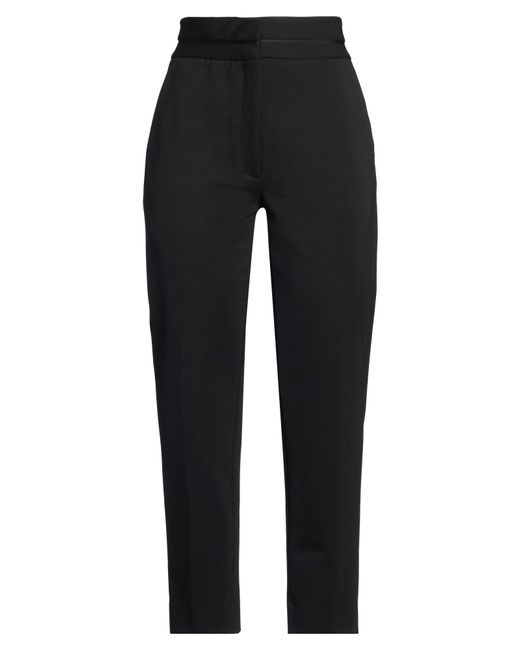Sandro Black Pants Polyamide, Viscose, Elastane