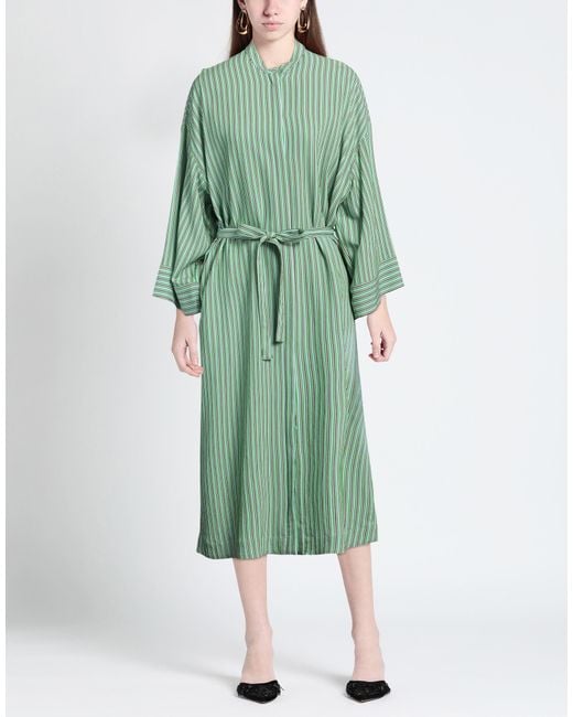 Niu Green Midi Dress Viloft, Polyamide