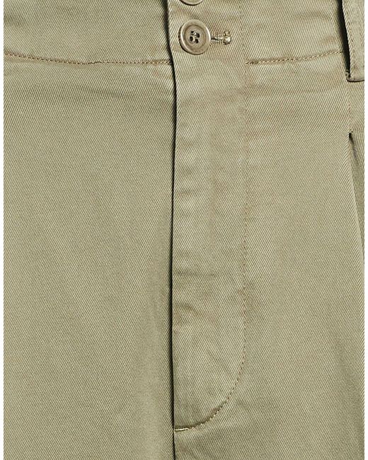Aspesi Green Pants Cotton, Elastane