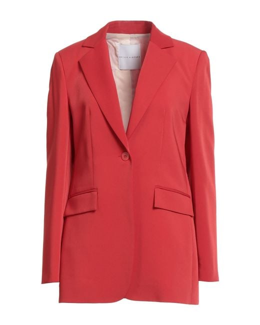 SKILLS & GENES Red Blazers
