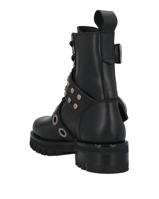 Vivienne Westwood Black Ankle Boots Leather