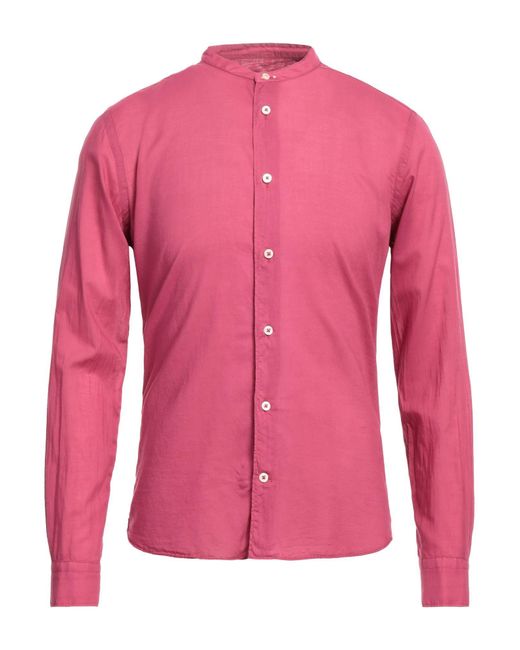 MASTRICAMICIAI Pink Shirt for men