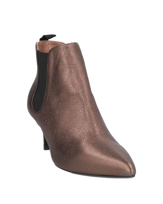 Pollini Brown Ankle Boots