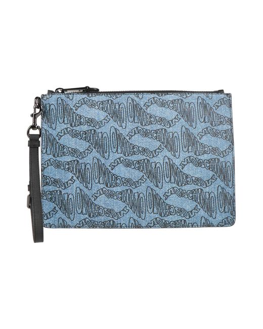Moschino Blue Handbag for men