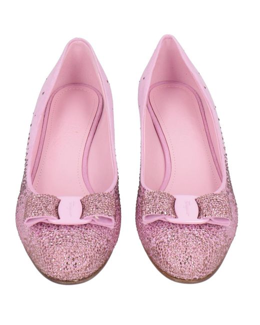 Ferragamo Pink Pumps
