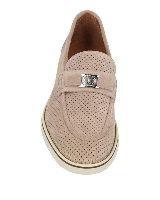 Casadei Dollaro debossed-logo leather loafers - Blue