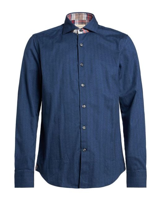 Ghirardelli Blue Shirt for men