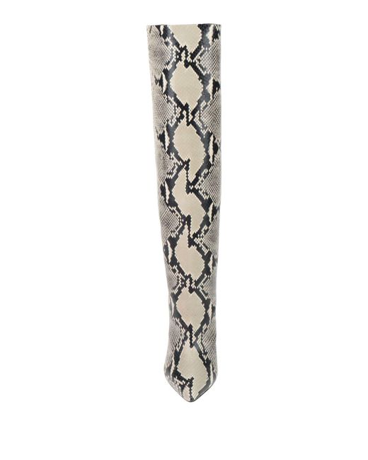 Paris Texas White Boot Leather