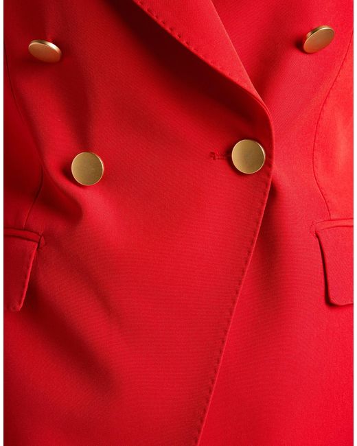 Tagliatore 0205 Red Suit Polyester, Elastane