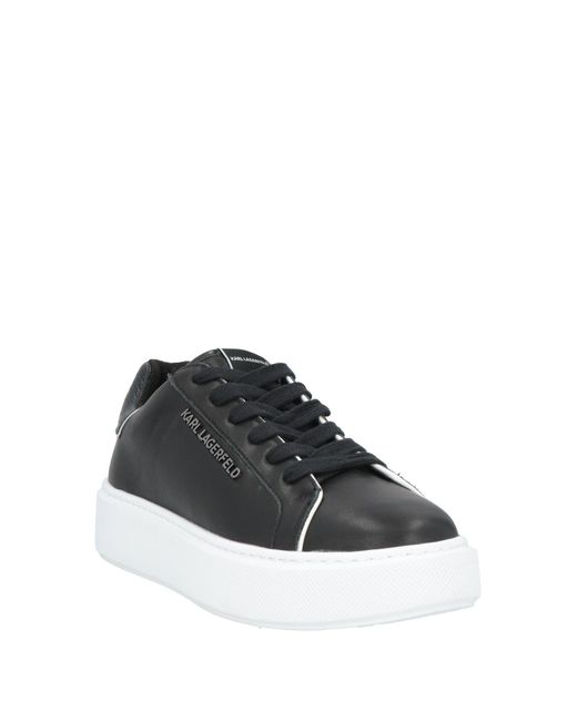Karl Lagerfeld Black Sneakers