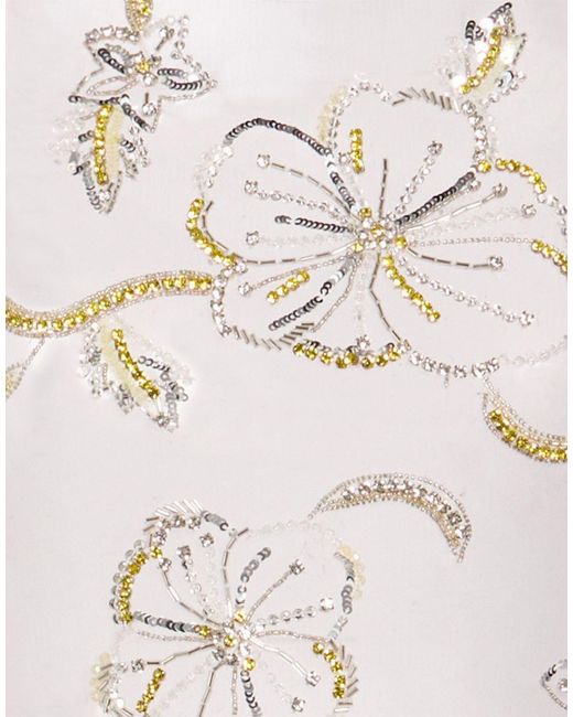 DES_PHEMMES White Top Nylon, Cotton, Elastane