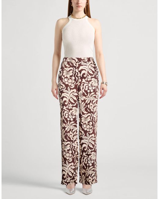 Maliparmi White Pants Polyester